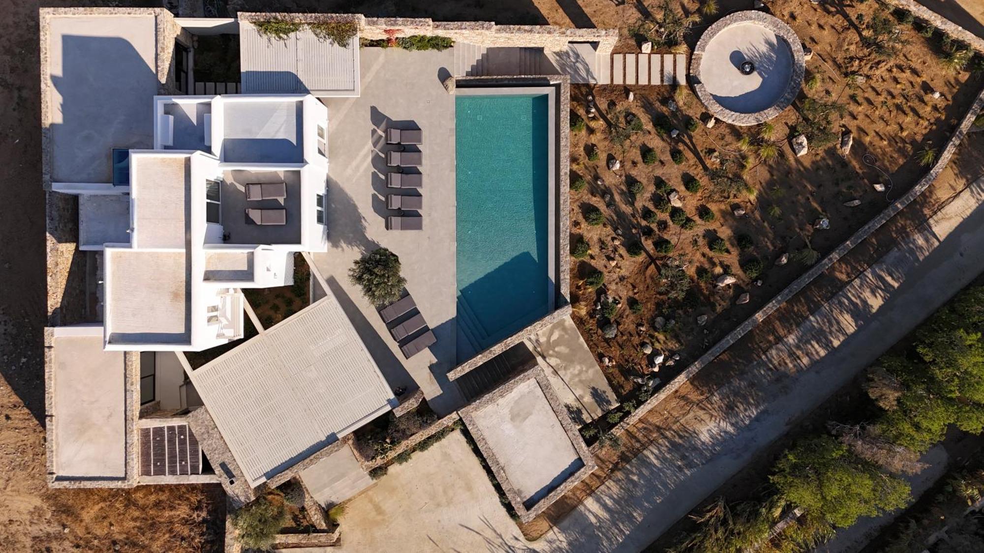 Blue Eye Grand Villa Mykonos Καλαφάτη Εξωτερικό φωτογραφία