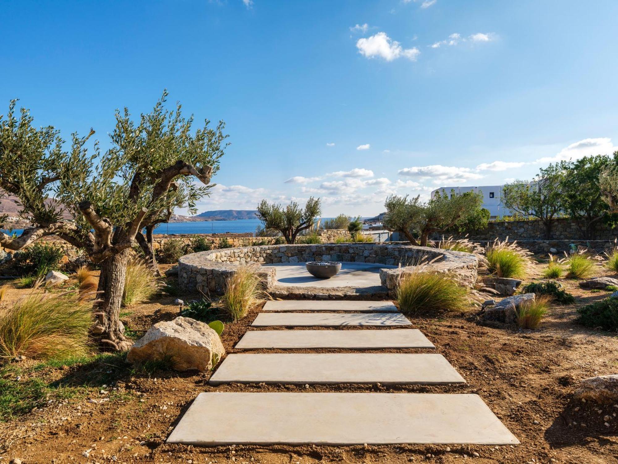 Blue Eye Grand Villa Mykonos Καλαφάτη Εξωτερικό φωτογραφία